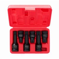 Trusa tubulare de impact, dimensiuni M14, M16, M18, 1/2", 6 bucati, Kraft