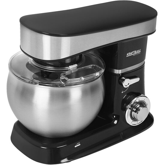  Mixer cu bol inox de 6 L, 2500W, 6 viteze, Kraft
