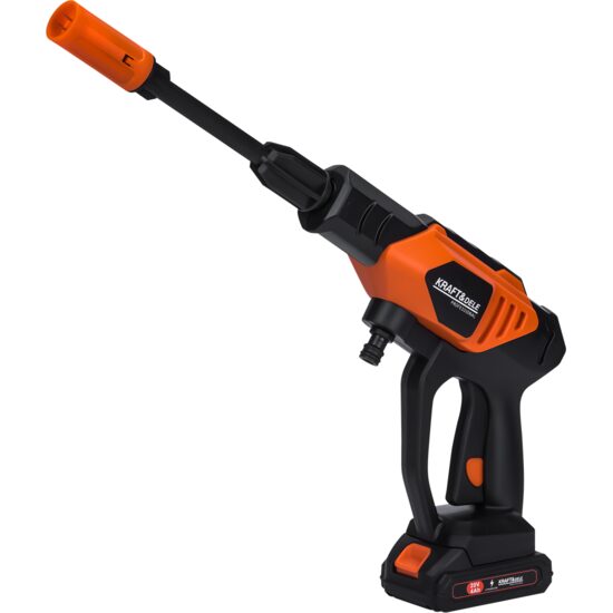 Pistol cu presiune, pentru spalat fara fir, 4Ah, 20V x2, Kraft