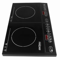  Plita inductie cu ecran tactil, negru, 2000W, Kraft