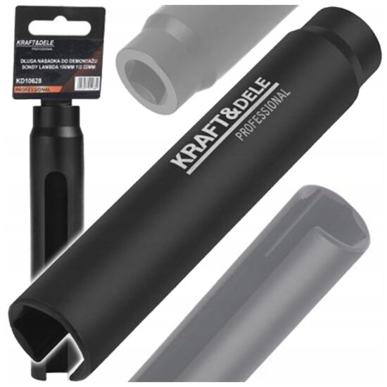 Cheie pentru instalarea și demontarea senzorilor compatibl cu lambda, 150 mm, 1/2", 22mm, Kraft