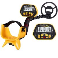  Detector de metale cu ecran LCD, diametru sonda 8", functie DISC, Kraft