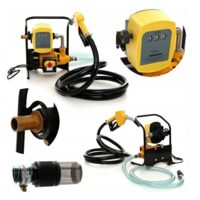 Pompa transfer combustibil, motorina, cu contor, 230 V 600 W, 40 l/min, Kraft