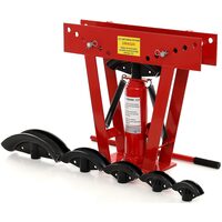  Presa pentru indoit tevi, profile 1/2" - 3/4" - 1" - 1.1/4" - 1.1/2" - 2", capacitate 12 tone, Kraft