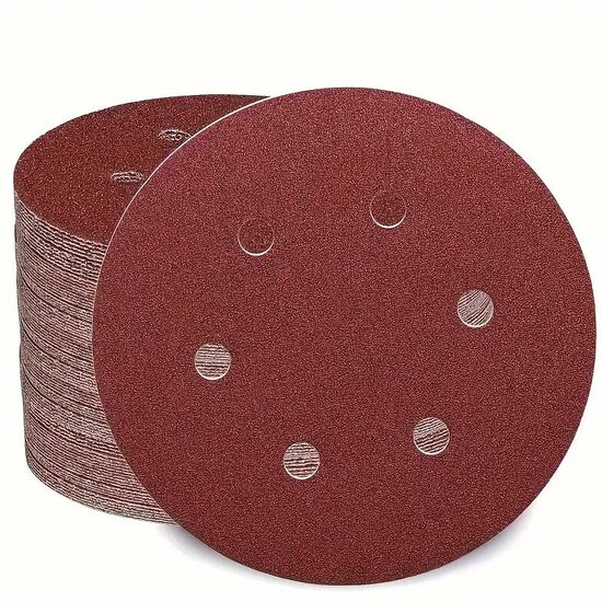 Disc pentru slefuitor pereti, 21.5 cm, 6 gauri P60, Powermat