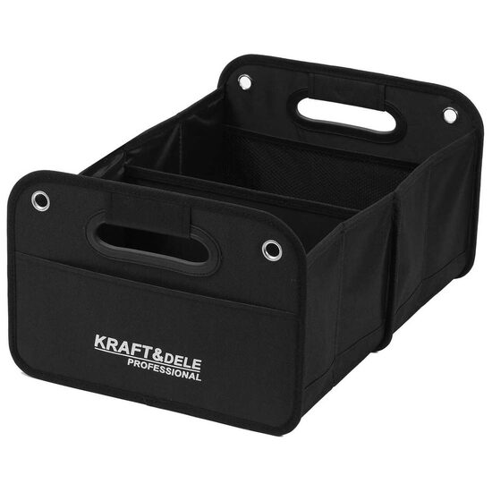 Geanta auto pentru scule, organizator cu 2 compartimente, 48 x 33 x 23 cm, Kraft