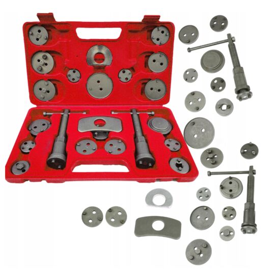 Kit de presare pentru pistoane de frana, 22 piese, Kraft