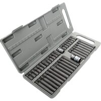 Trusa biti, imbusuri, torx, canelat, 40 piese, Kraft