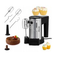Mixer de bucatarie din otel inoxidabil, putere 1000 W, 5 trepte de viteze, Kraft