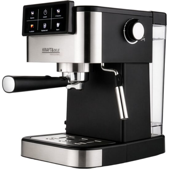 Aparat pentru cafea, espressor, 1500 W, 20 bari, 5 programe automate, Kraft