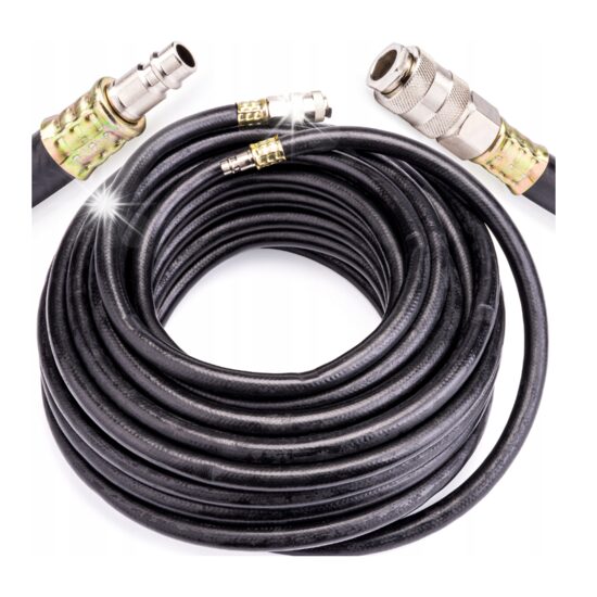 Furtun pneumatic pentru aer comprimat, lungime 20 metri, 20 bari, 10 x 17mm, Powermat