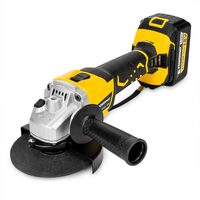 Polizor unghiular, flex cu 2 acumulatori, 18 V 3.0 Ah, motor Brushless, diametru disc 125 mm, Powermat