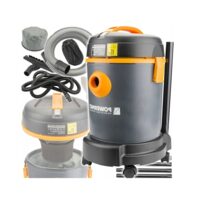 Aspirator industrial multifunctional 4 in 1, 1600W, 25 KPa, capacitate rezervor 25 litri, pentru piscine, iazuri, mediu uscat si umed, Powermat