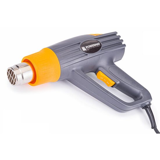 Pistol electric pentru aer cald, putere 2000 W, 600°C, 4 duze incluse, Powermat