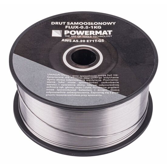 Sarma pentru sudura auto ecranata cu flux, diametru 0.8 mm,  greutate1 kg, Powermat