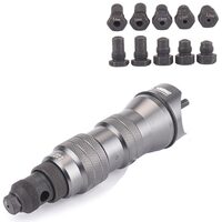 Set adaptor bormasina pentru nituit, pop-nit, piulite nituibile, 6 elemente, Powermat 