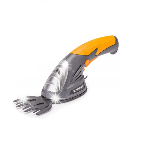 Foarfeca cu acumulator pentru iarba, gard viu si arbusti, 7.2V, 1.5 Ah, Powermat 