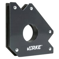 Vinclu, suport magnetic pentru sudura, capacitate de ridicare 34 kg, unghiuri 45° / 90° / 135°, Verke