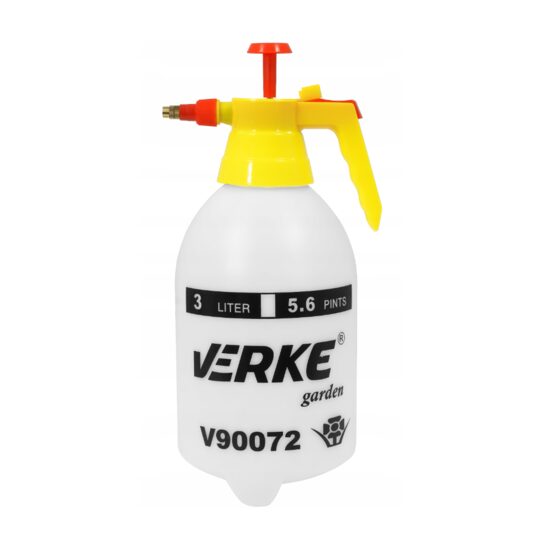 Pompa, pulverizator manual pentru stropit, capacitate 3 litri, duza reglabila, Verke
