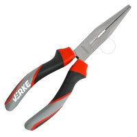 Cleste profesional cu varf semirotund drept alungit cu maner izolat, 160 mm, Verke