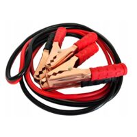Set cabluri profesionale pentru incarcare, pornire auto, curent de pornire 600 amperi, lungime cablu 2.5 metri, Verke