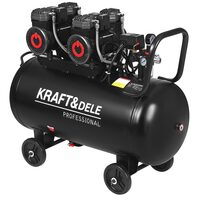 Compresor de aer, capacitate rezervor 100 litri, debit 585l/mim, presiune de lucru 8 bari, Kraft