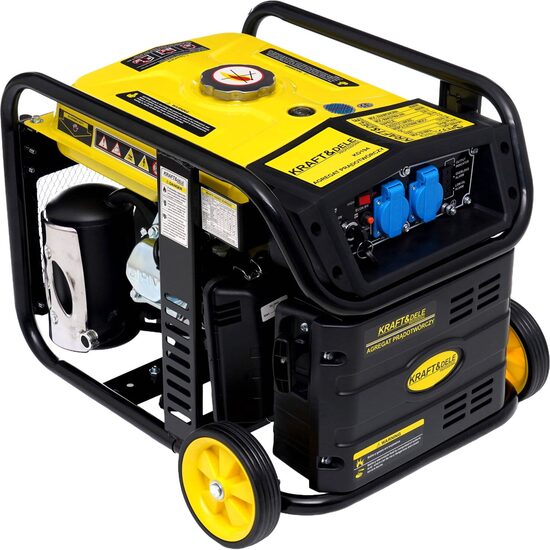 Generator tip invertor pentru curent, monofazat, 4.8 KW, 7 CP, capacitate rezervor 15 litri, pornire manuala, Kraft
