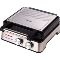 Aparat pentru vafe si gofre, 2200 W, capacitate 4 vafe, invelis antiaderent, temporizator si control al temperaturii, Kraft