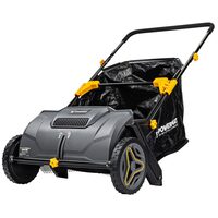 Masina manuala pentru colectare frunze, iarba, capacitate cos 100 l, Powermat