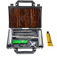 Kit de reparare auto pentru anvelope fara camera, tubeless, 30 piese, Powermat