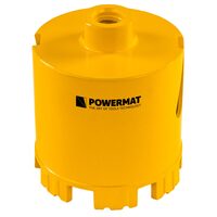 Carota diamantata segmentata pentru beton, 83 mm, Powermat