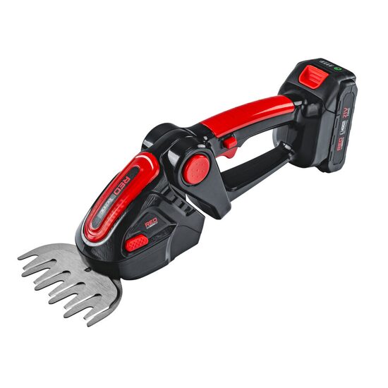 Foarfeca electrica pe acumulator pentru tuns iarba, arbusti, 21 V, Red Technic