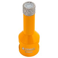 Carota diamantata pentru gresie, granit, ceramica, utilizare umeda/uscata, prindere M14, diametru 12mm, Powermat