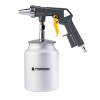 Pistol pentru sablare cu rezervor 1000ml, duza 6mm, Powermar