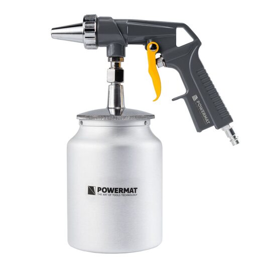 Pistol pentru sablare cu rezervor 1000ml, duza 6mm, Powermar