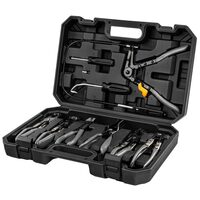 Trusa clesti pentru coliere auto, coliere elastice, Clic-R, Oetiker, 9 piese, Powermat