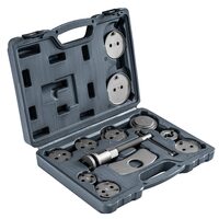 Trusa etriere pentru pistoanele de frana cu suport magnetic, 12 piese, Powermat