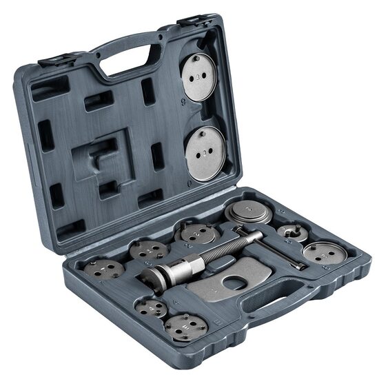 Trusa etriere pentru pistoanele de frana cu suport magnetic, 12 piese, Powermat