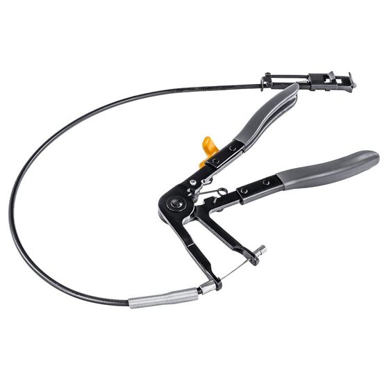 Cleste cu cablu flexibil pentru coliere auto, otel crom vanadium, lungime 210 mm, interval de lucru 42 mm, Powermat