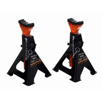 Set 2 capre auto pentru sustinere, capacitate 3 tone, interval de reglare 303 – 438 mm, Kraft