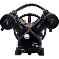 Cap compresor de aer cu 2 pistoane 2.2kW, 8 bari debit 250l/min, Kraft