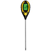 Aparat, tester digital 4 în 1 pentru masurarea solului, functii de masurare pH, umiditate, temperatura, lumina, Kraft