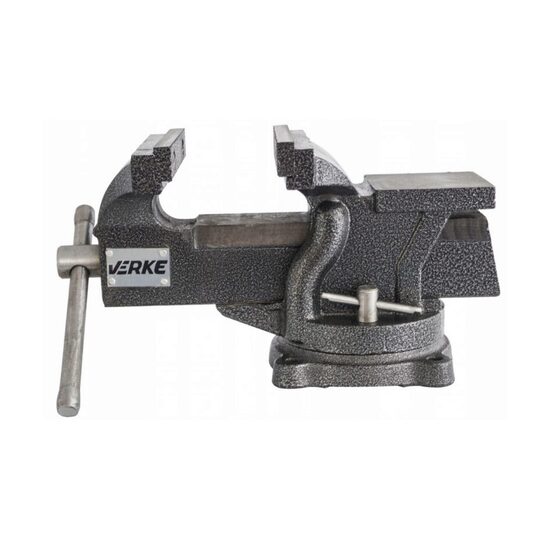Menghina de banc rotativa turnata din fonta, cu nicovala, 125 mm 5 inchi, Verke