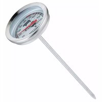 Termometru analogic cu sondă din inox pentru carne, cadran 5 cm, Kinghoff