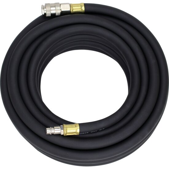 Furtun pneumatic cauciucat pentru compresor, aer comprimat, lungime 20 metri, 10 x 17 mm, 20 bari, Kraft