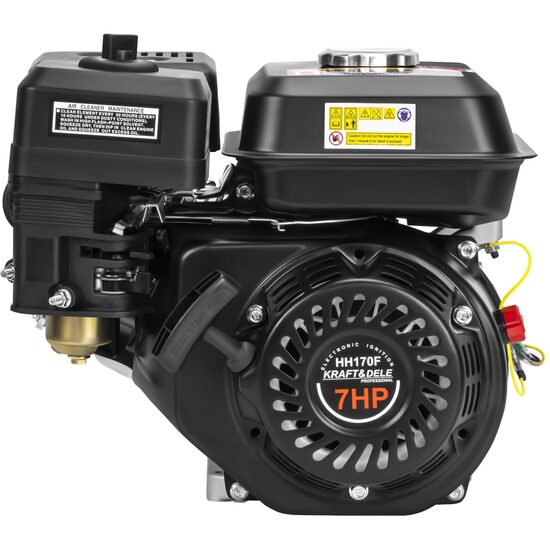 Motor uz general pe benzina in 4 timpi cu ardere interna, 7 CP, 210 cm³, arbore ax 19 mm, Kraft