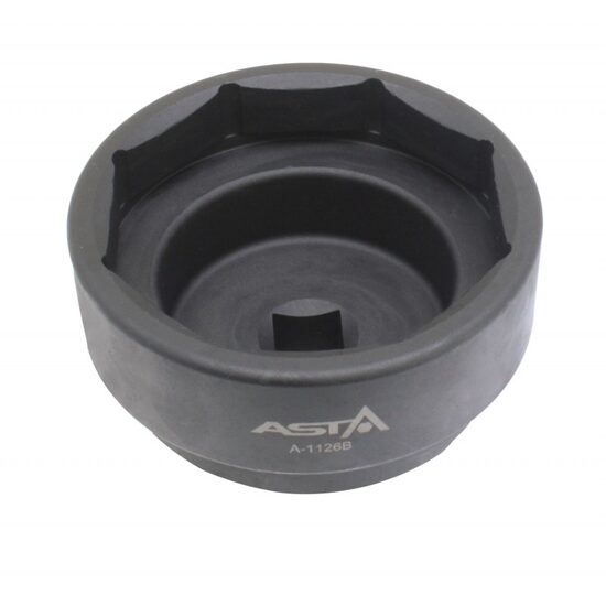 Cheie tubulara octogonala pentru montarea si demontarea piulitei de fixare a butucului rotii spate la camioanele Scania, 100 mm, 3/4" 8 colturi, Asta