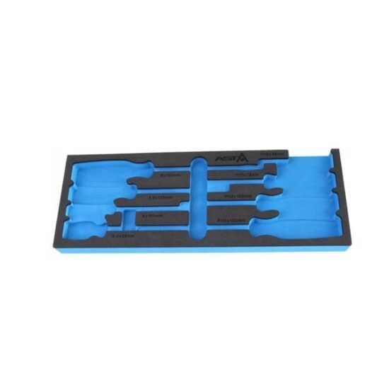 Organizator, insertie din spuma pentru surubelnite, 390 x 140 x 30 mm, Asta
