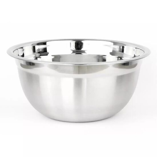 Vas, bol pentru bucatarie din inox, diametru 22 cm, argintiu, Kinghoff
