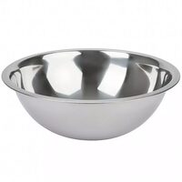 Bol, vas de bucatarie din otel inoxidabil, diametru 24 cm, inaltime 9 cm, argintiu, Kinghoff
